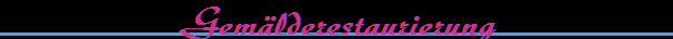 Gemlderestaurierung